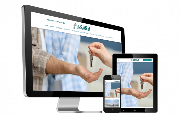 Look 4 Mortgages website